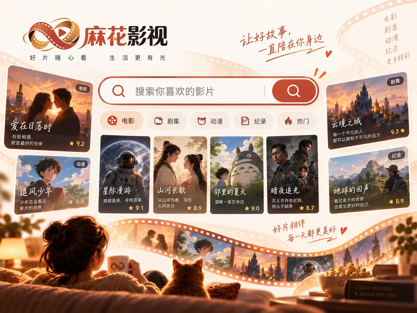 麻花影视站内搜索说明